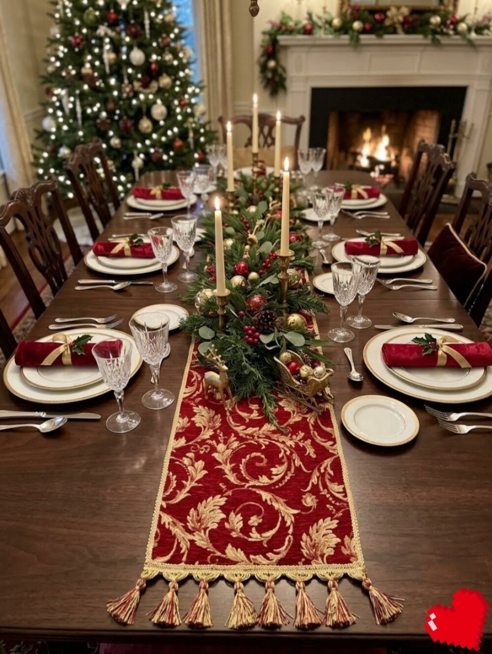 TAPESTRY TABLE RUNNER